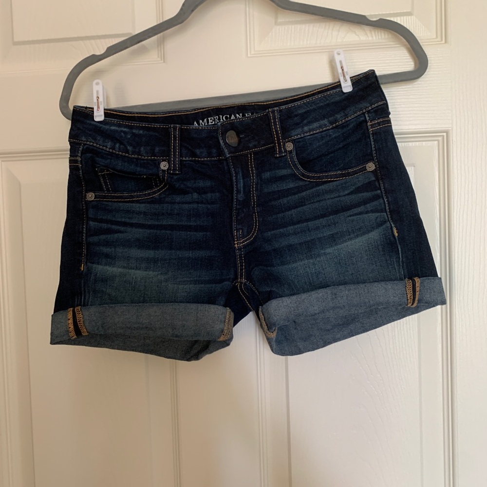 American Eagle Outfitters – Superstretch Midi Jean Shorts - Size 4